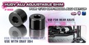 ALU ADJ. 4MM SHIM FOR 1/10 OFF-ROAD ALU SET-UP - XRAY XB4 (2)